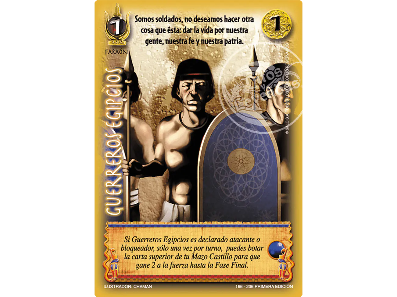 Guerreros Egipcios (Foil) 1