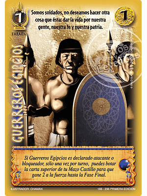 Guerreros Egipcios (Foil)