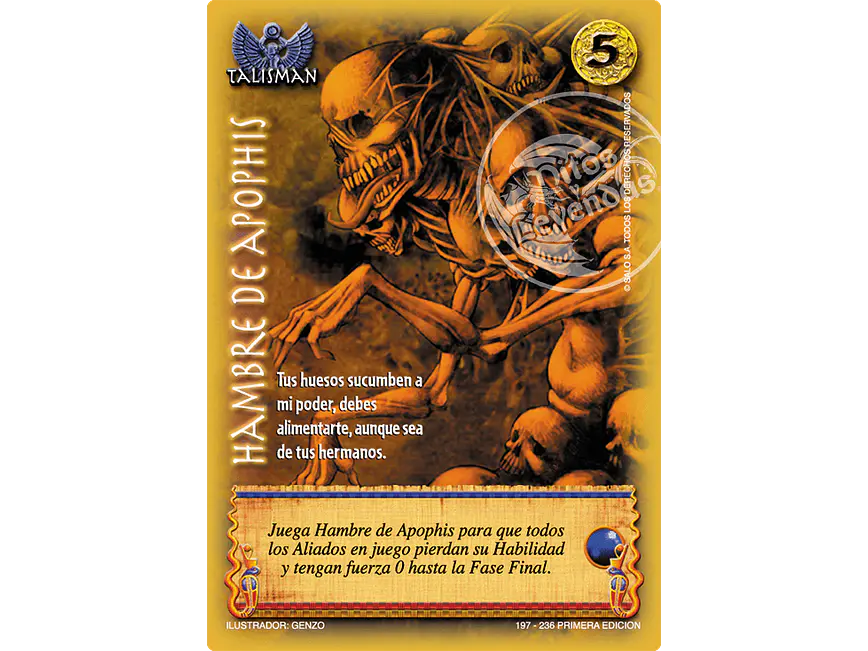 Hambre de Apophis 1