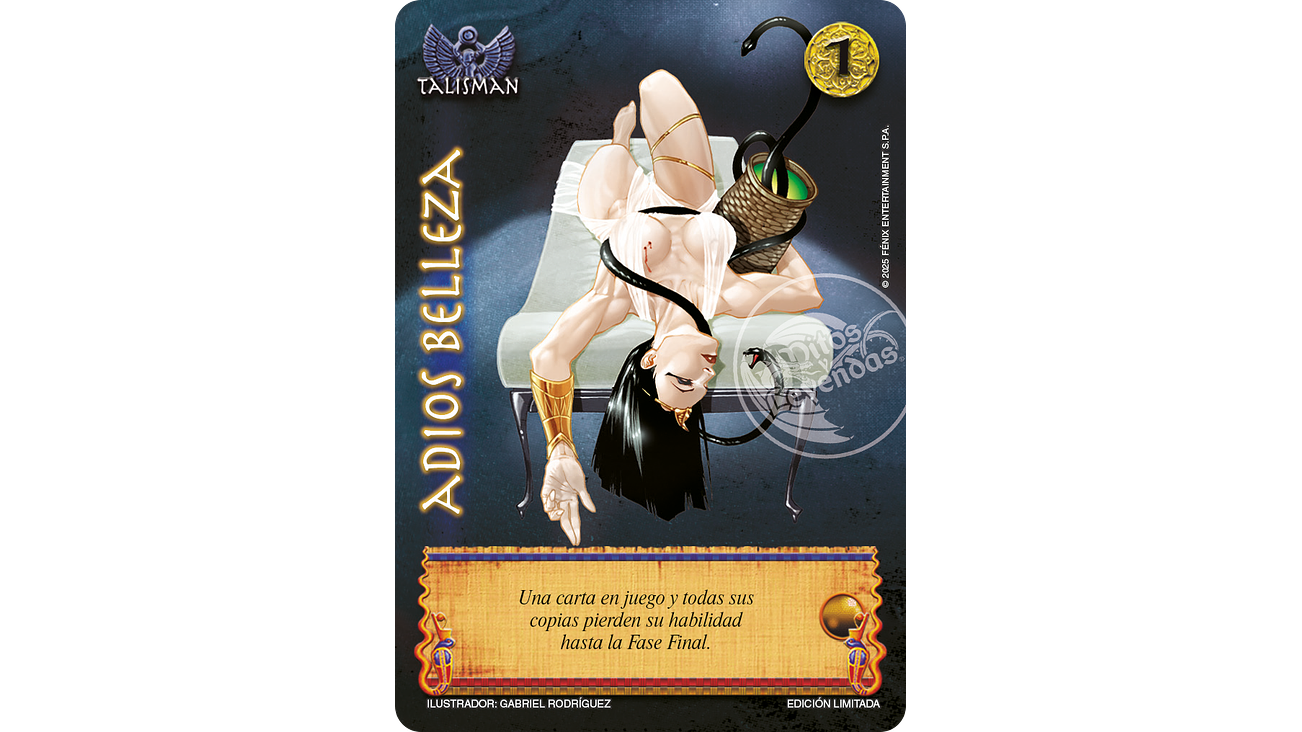 Adios Belleza (Foil Lluvia) 1