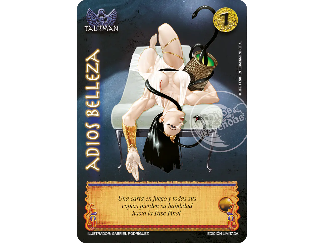Adios Belleza (Foil Lluvia) 1