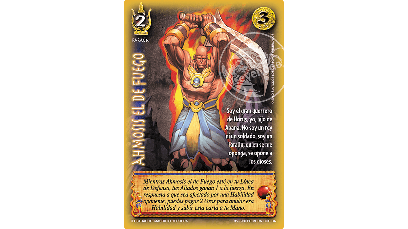 Ahmosis el de fuego 1