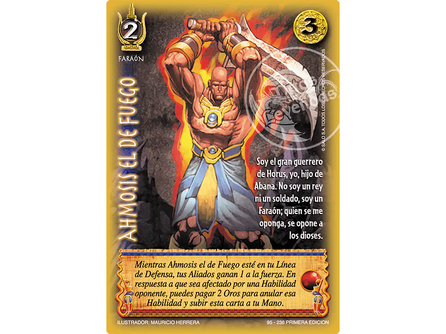 Ahmosis el de fuego 1