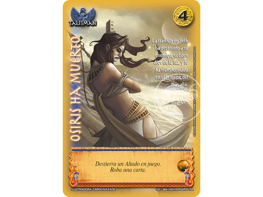Osiris ha Muerto 1