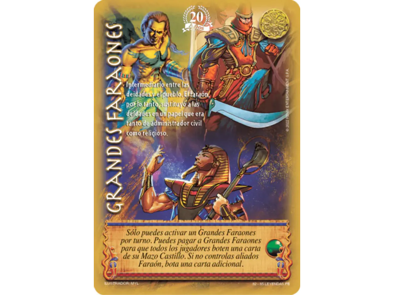 Grandes Faraones (20 Años) 1