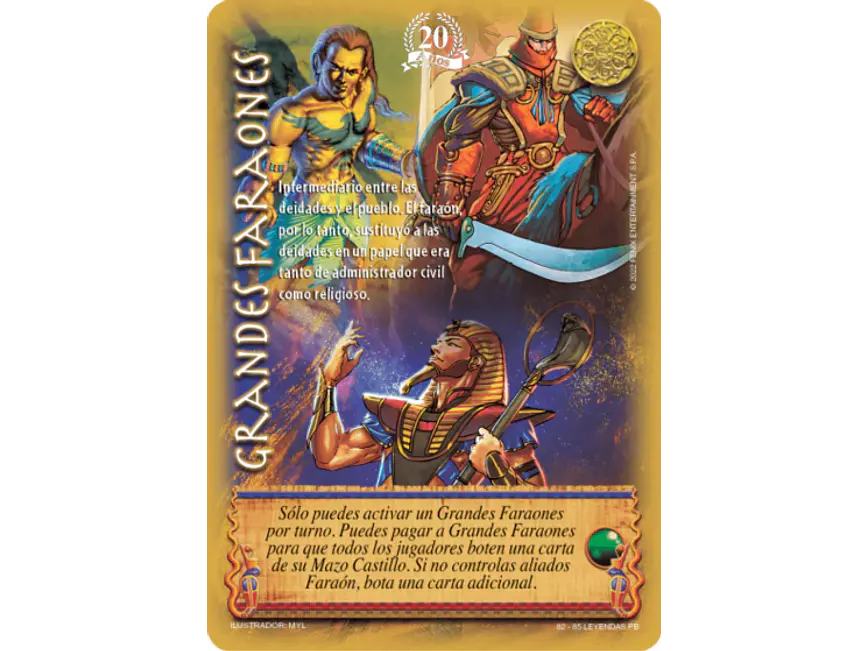 Grandes Faraones (20 Años) 1