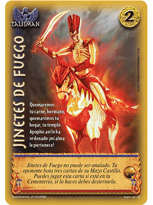 Jinetes de Fuego (Arte Alternativo)