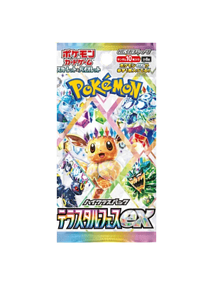 Sobre Pokémon Terastal Festival EX Japonés – Booster Pack TCG