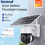 Cámara PTZ 4G con Panel Solar Full HD 3mp para Exterior