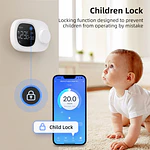 Termostato Inteligente WiFi  WT598 TUYA SMART