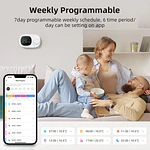 Termostato Inteligente WiFi  WT598 TUYA SMART