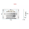 Zigbee Interruptor 1 botón Negro