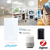 Zigbee Interruptor 2 botones Blanco