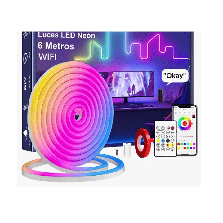 Cinta LED NEON Wifi 5mt 1