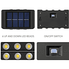 Sensor solar pared x 2 pcs  3