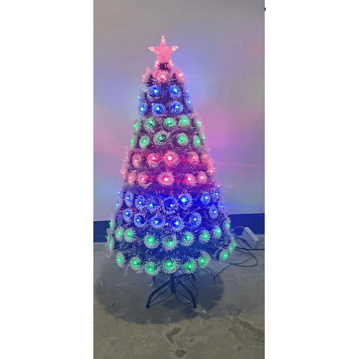 Arbol navidad con luces led y parlante Bluetooth 180cm (surtidos) 6