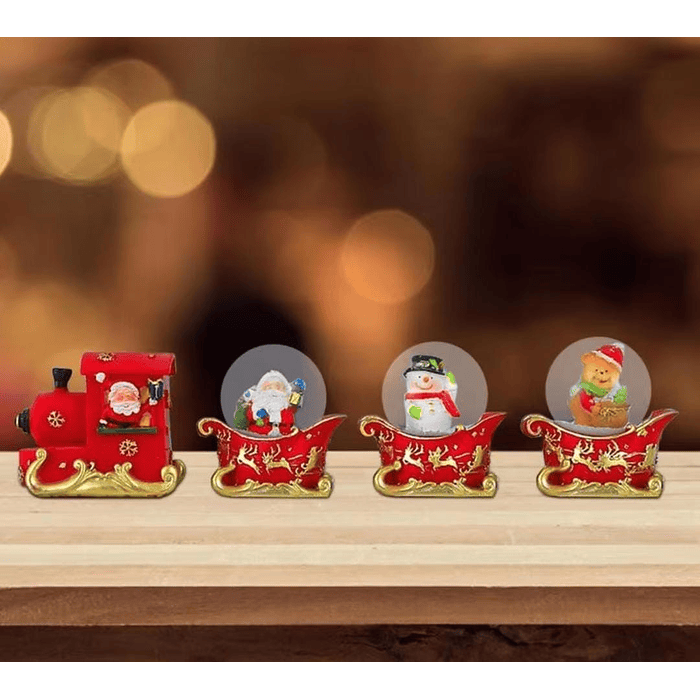 Tren navideño trineo 4 pcs (cod-5885) 3