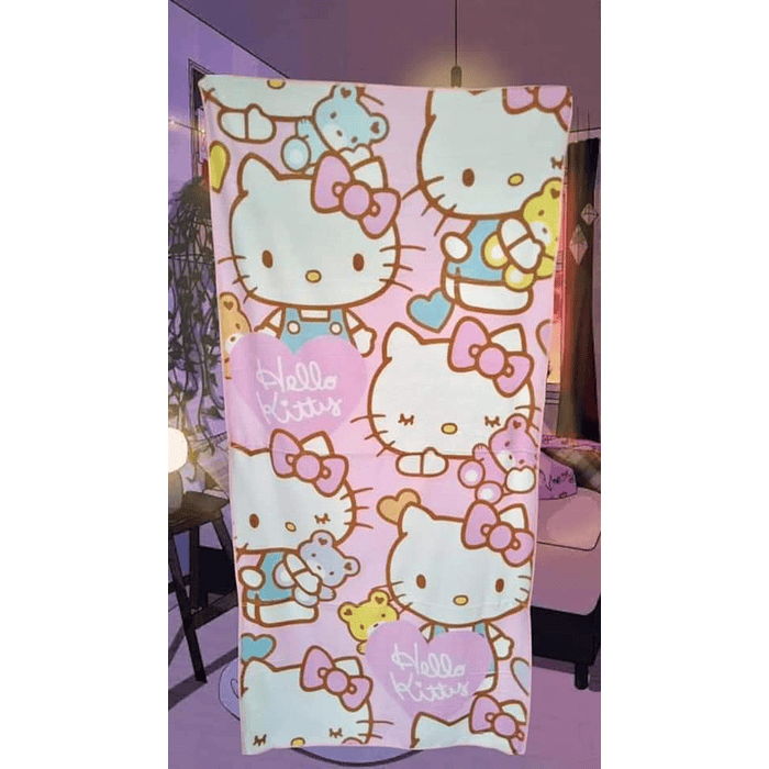 Toalla hello kitty  1