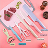 Set cuchillo colores grande  4