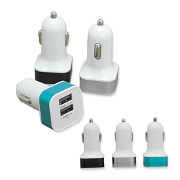 CARGADOR USB PARA AUTO X 50 PCS 