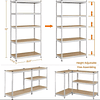 ESTANTE GALVANIZADO 180x90x40cm 5