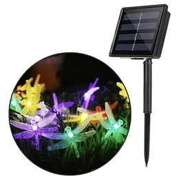 LUCES SOLAR LIBELULA 5M