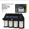LAMPARA SENSOR SOLAR DE 4 LED 1