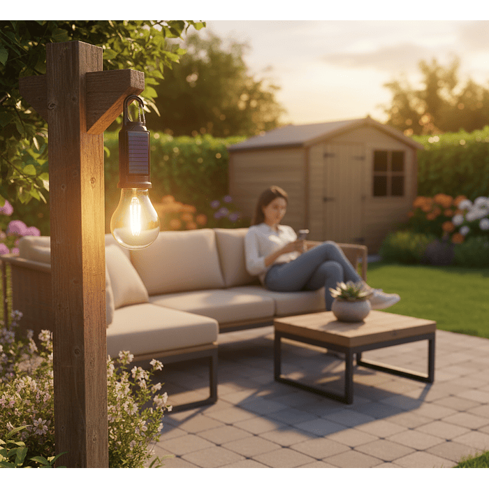 AMPOLLETA SOLAR RECARGABLE