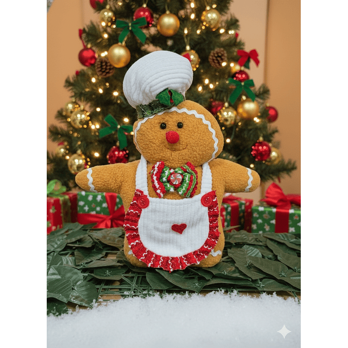 MUÑECO NAVIDAD JENGIBRE PARADO