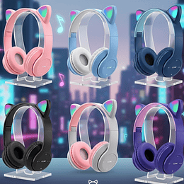 AUDIFONO GATITO LED
