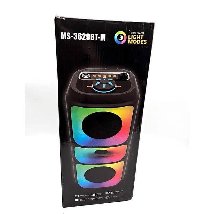 Parlante led 40cm  3