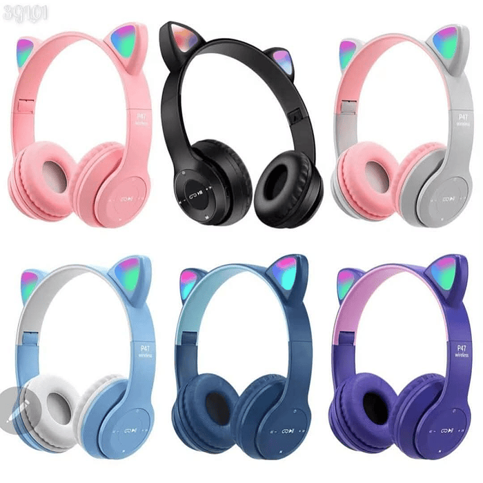 AUDIFONO GATITO LED  2