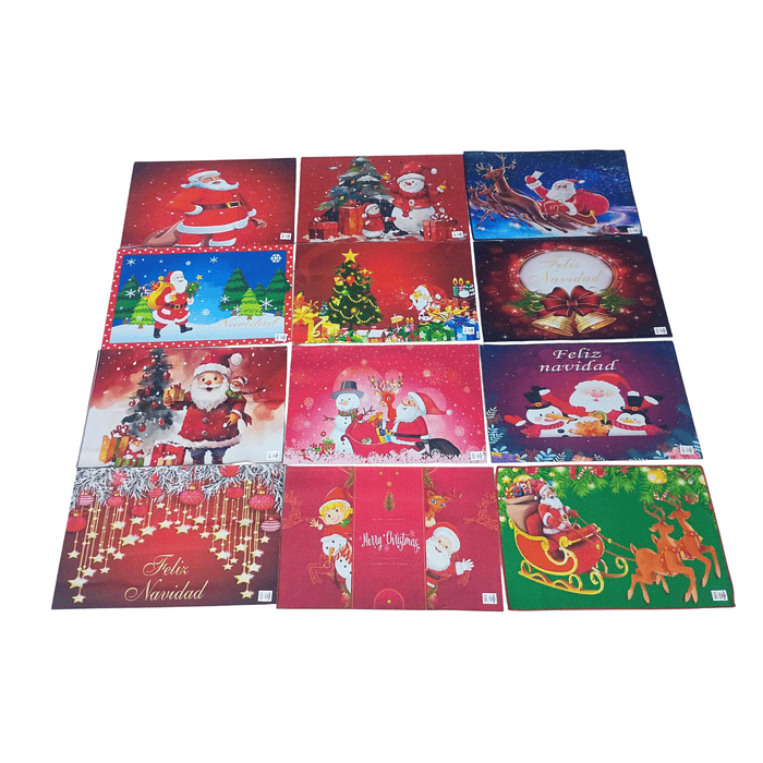 ALFOMBRA NAVIDAD 40X60CM 