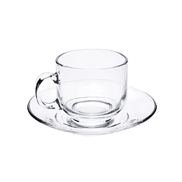 SET TAZA + PLATO 12PCS 