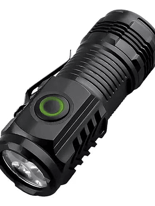 Linterna recargable usb 3 led