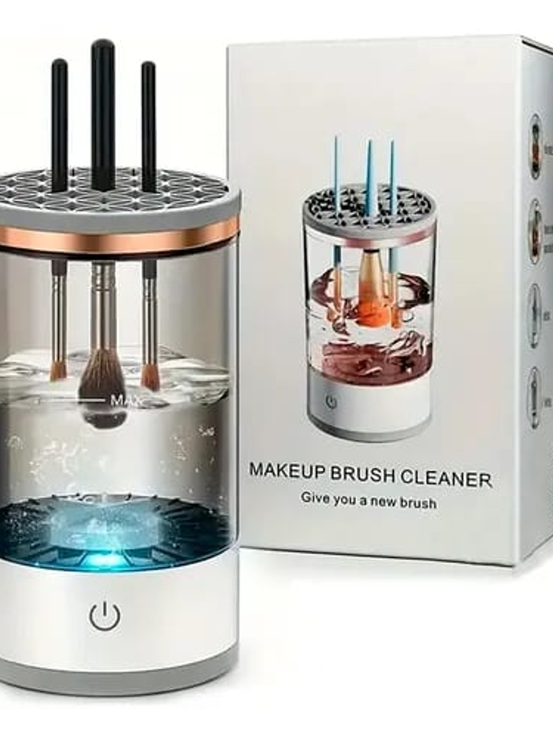 LIMPIADOR DE BROCHA MAQUILLAJE ELECTRICA 1