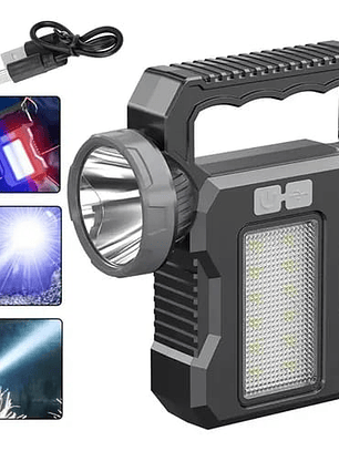 LINTERNA EMERGENCIA SOLAR PORTABLE