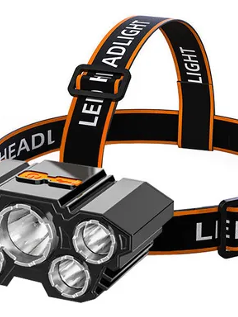 LINTERNA FRONTAL 5 LED RECARGABLE  1