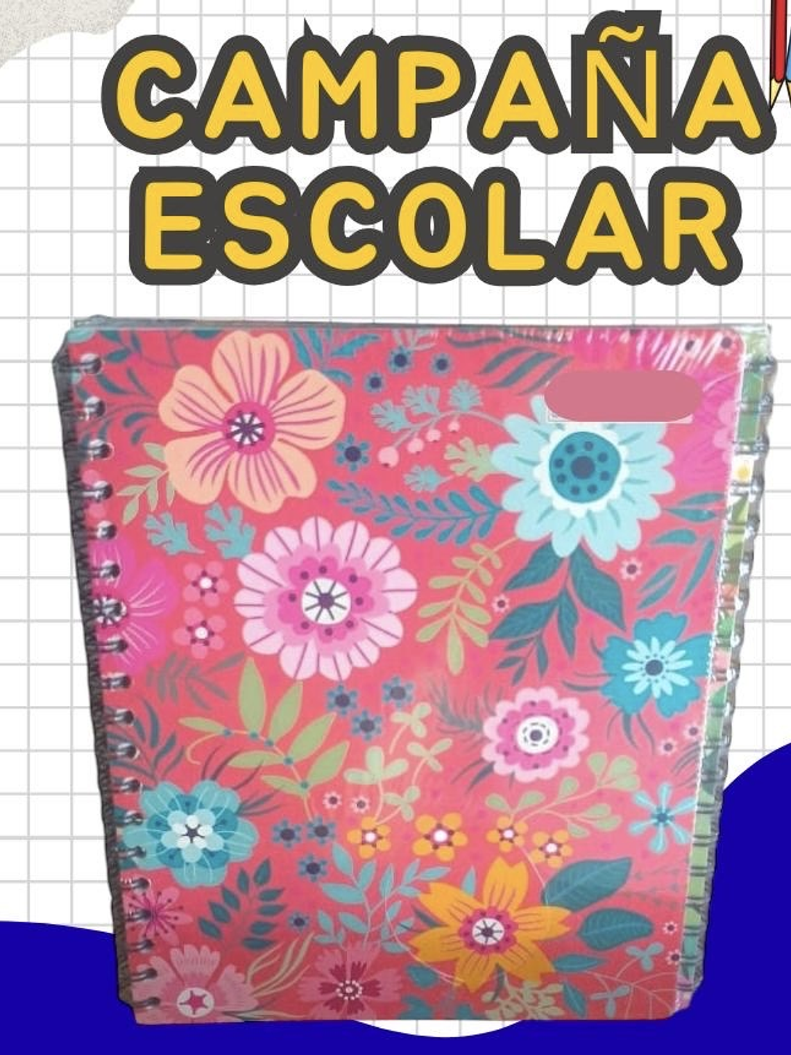 CUADERNO TAPA SEMI DURA DISEÑO MUJER 100HOJAS 1