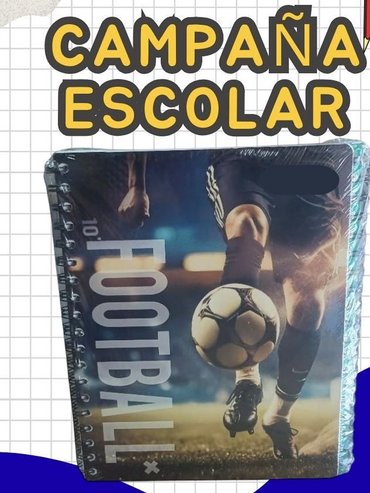 CUADERNO TAPA SEMI DURA DISEÑO HOMBRE  100HOJAS  1