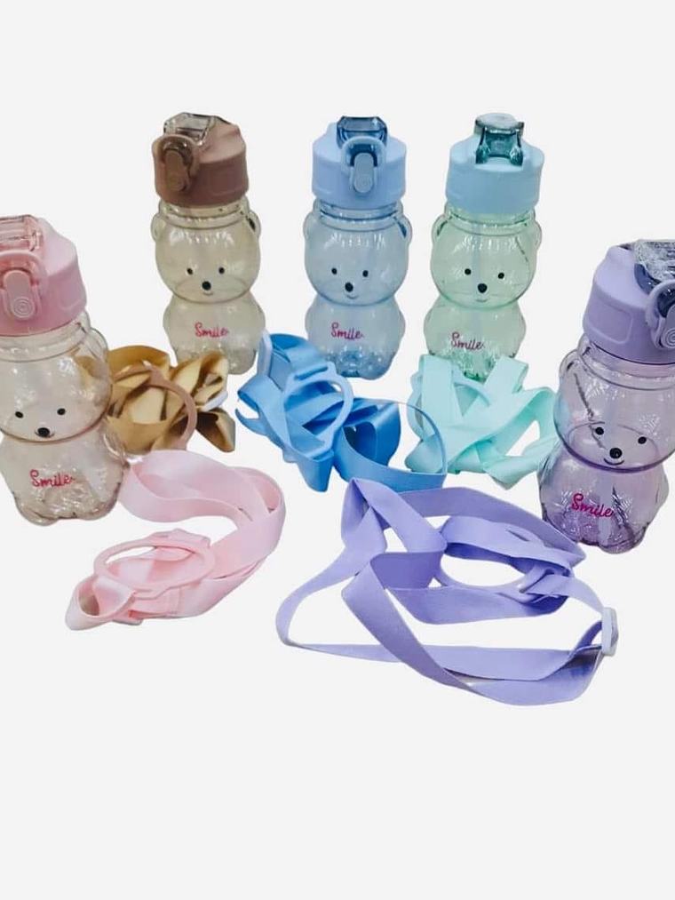 BOTELLA OSO TRANSPARENTE 300ml  1