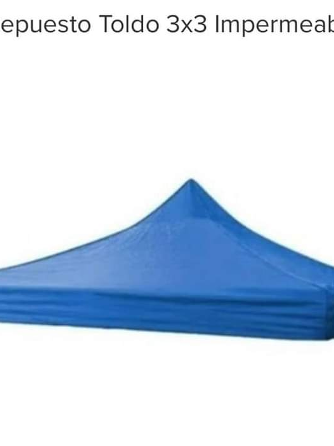 CARPA LONA RESPUESTO DE TOLDO 3X3 1