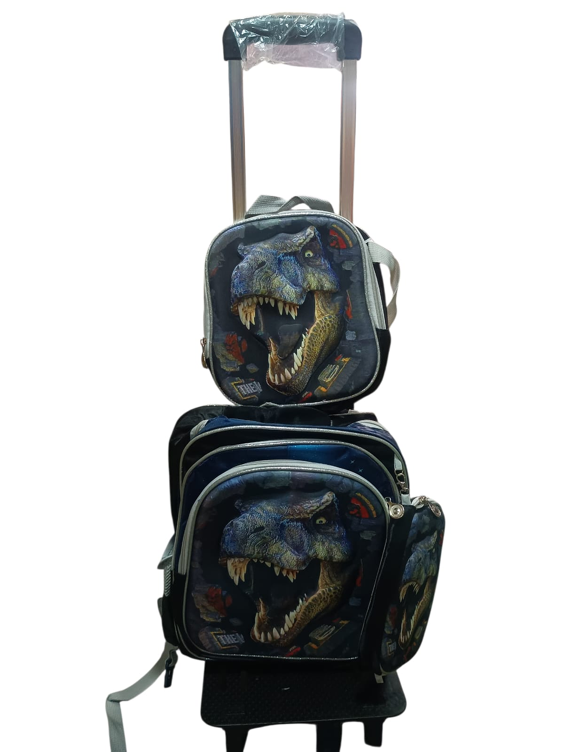 MOCHILA DISEÑO 3D 3PCS  1