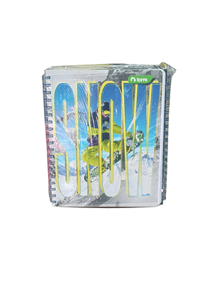 CUADERNO TAPA DURA TORRES 100HOJAS 7MM CDG- 3133 ( PACK DE 10)