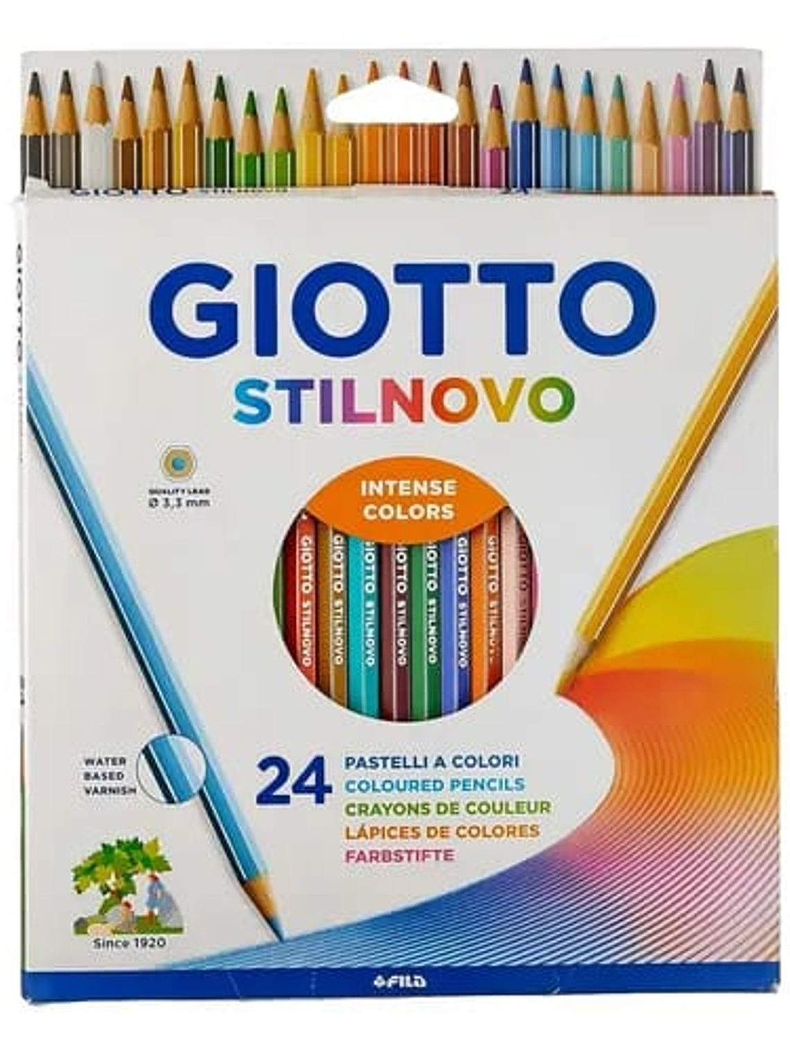 LAPICES COLORES GIOTTO 24 PCS 1