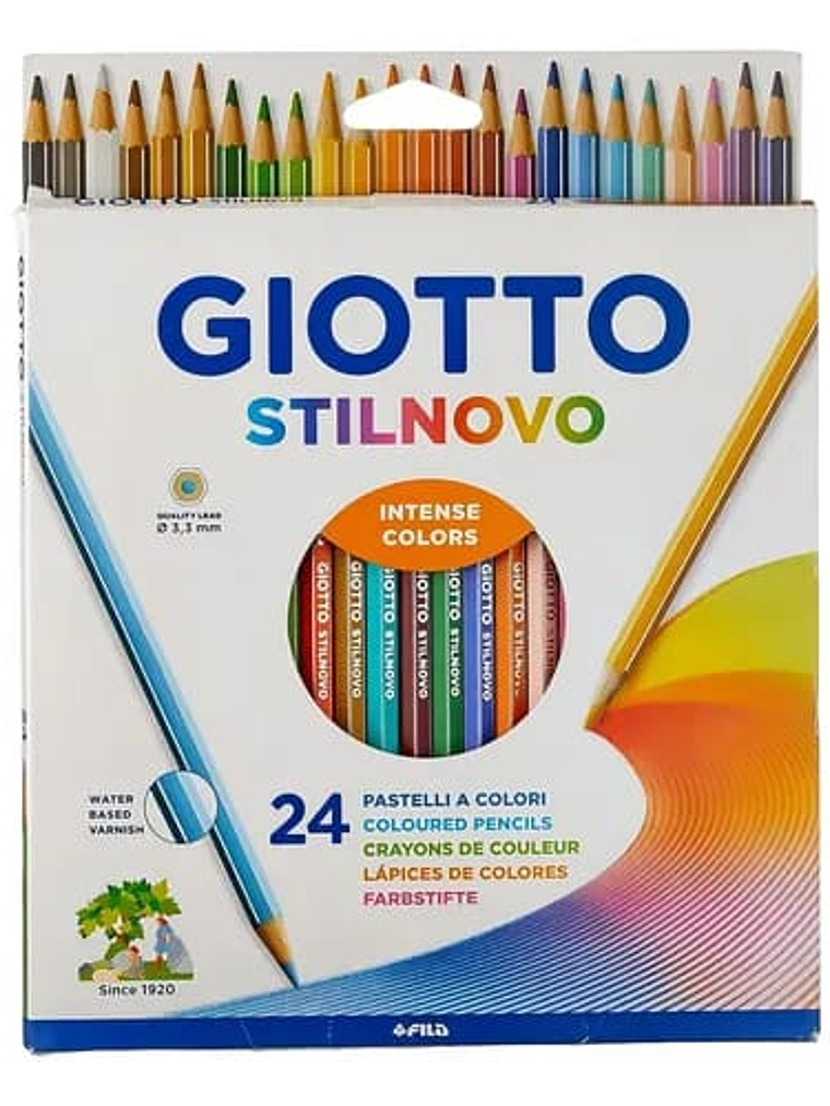 LAPICES COLORES GIOTTO 24 PCS 1
