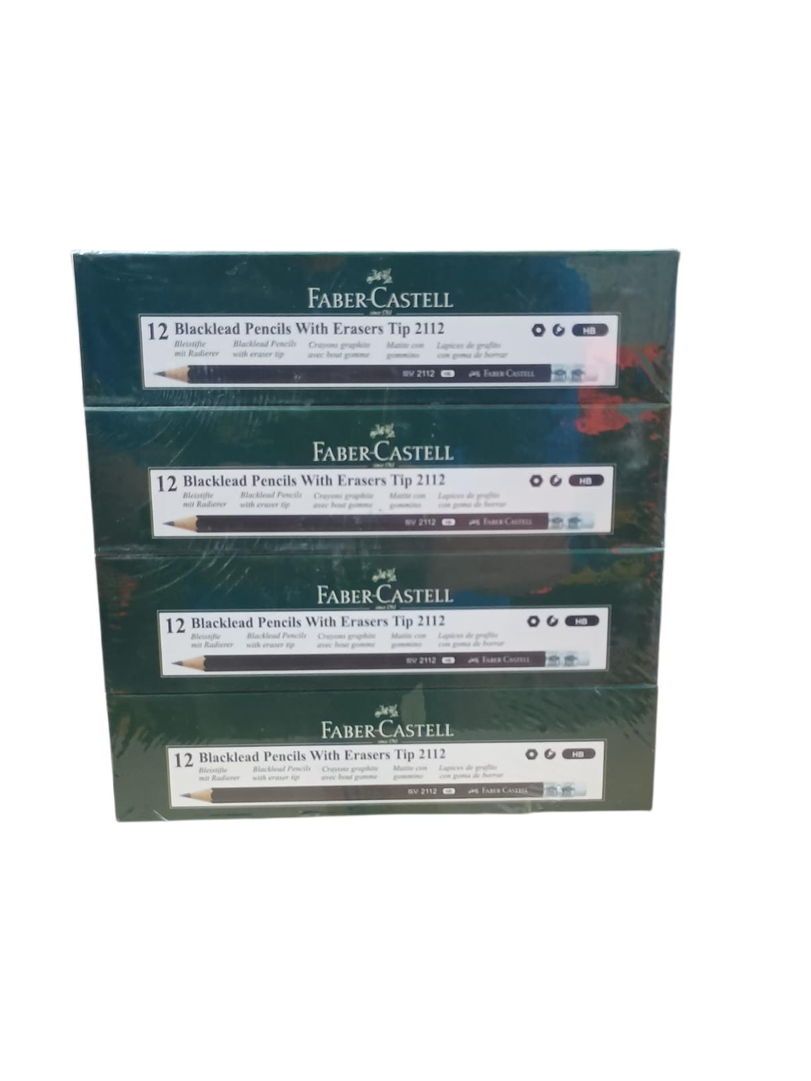 LAPIZ GRAFITO FABER-CASTELL 12 PCS 1