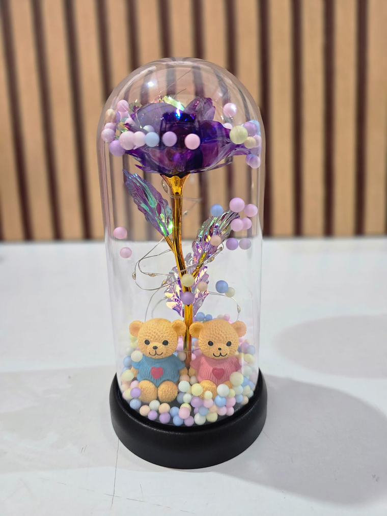 CUPULA ROSA ETERNA LED 1