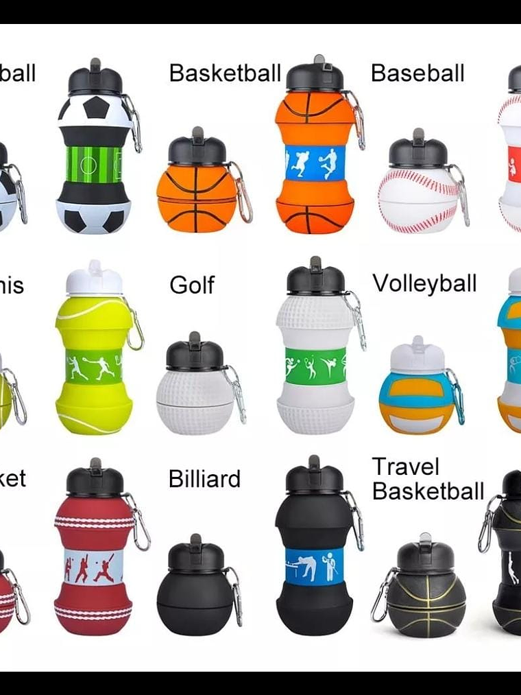 BOTELLA PELOTA PLEGABLE  1