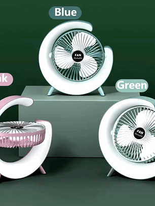  VENTILADOR LÁMPARA DESKTOP